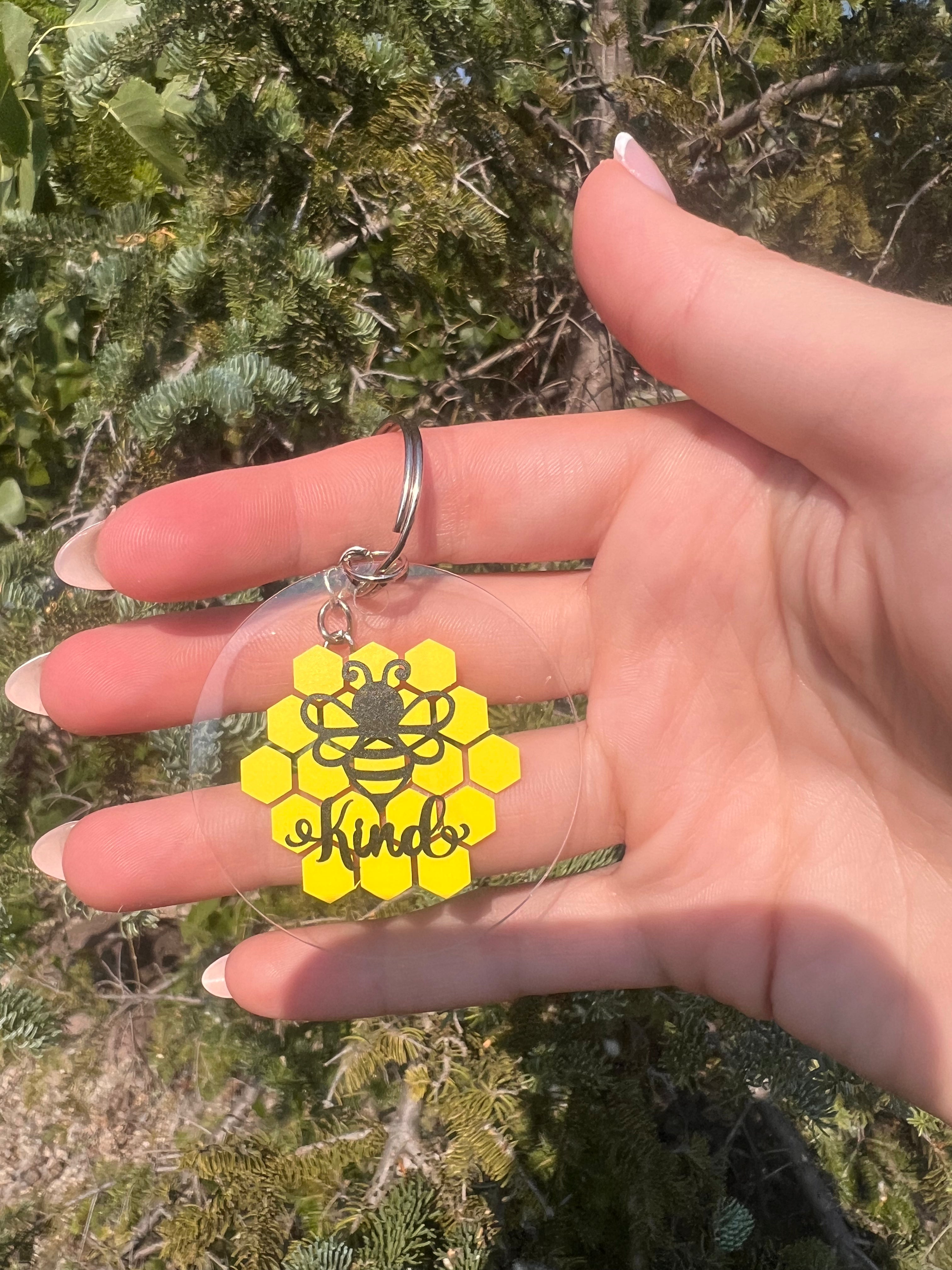 Bee Kind Keychain